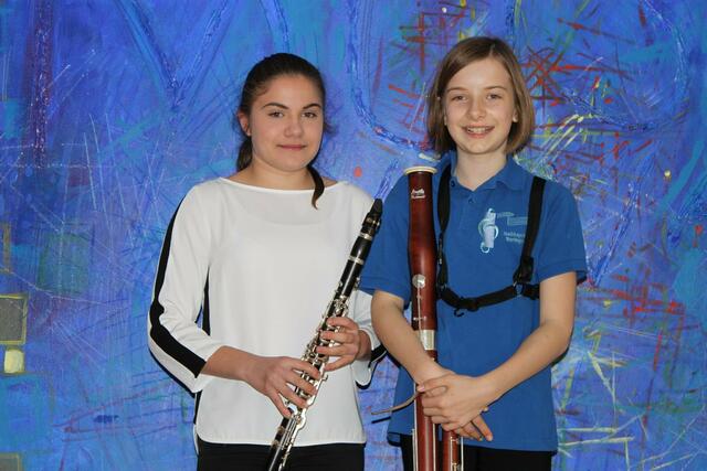 Viktoria Krebs und Anna-Maria Hof erspielten sich im Duo mit 94 Punkten den Titel Landessieger.