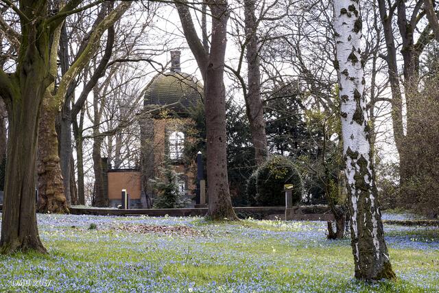 Der Küchengarten-Pavillon von hinten