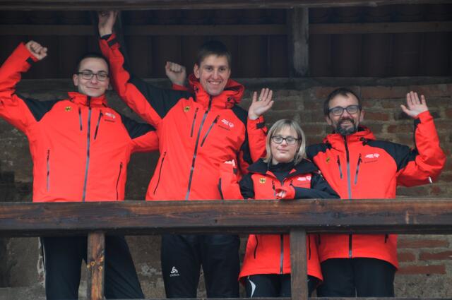Unvergessliche Tage erlebten Daniel Weinert, Markus Protte, Bettina Groß und Werner Wiedemann bei den Special Olympics Welt Winterspielen 2017 in Österreich