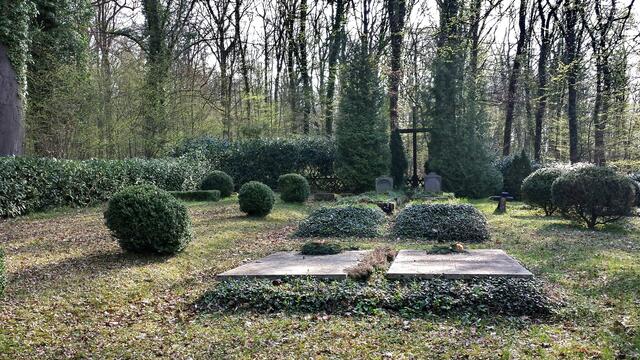 Die Grabanlage.