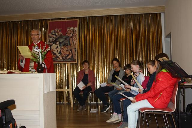 Katholischer Gottesdienst am Palmsonntag im AWO Seniorenheim Friedberg