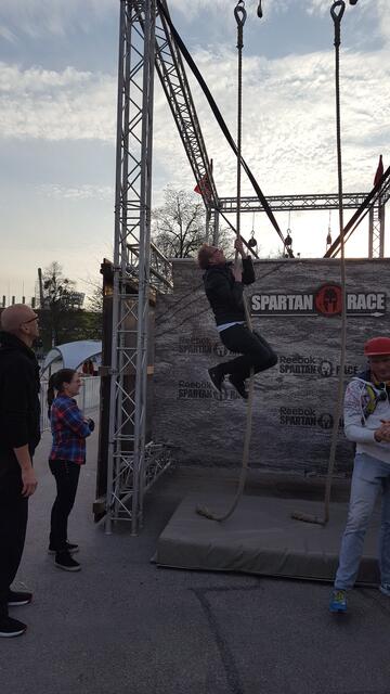 Am Seil hoch und die Glocke läuten