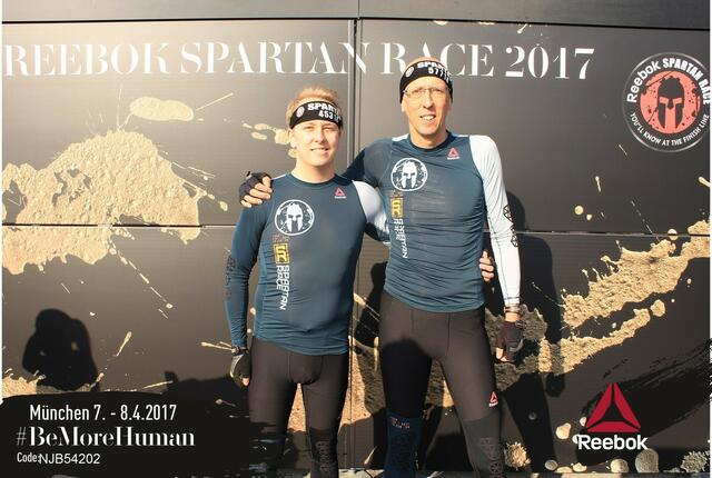 Gleich gehts los, kurz vor dem Start.