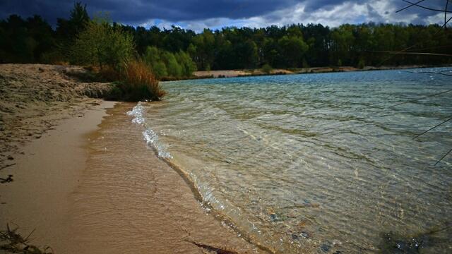 Brandung am See