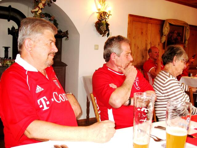 v.l. Schur Sepp, Walter Staber und Ingeborg Modlmeier