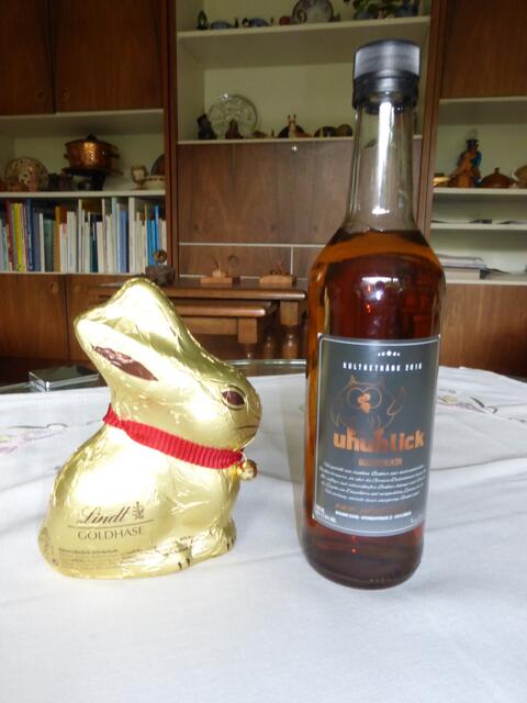 Kultgetränk "Uhublick"  -  Ja, da möchste wohl mittrinken, Hase?!