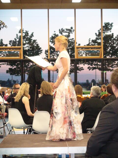 Isabell Münsch beim Festkonzert | Foto: Helmut Hivner