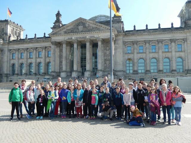 Dem Besuch im Bundestag folgte das Mittagessen im „Paul-Löbe-Haus“