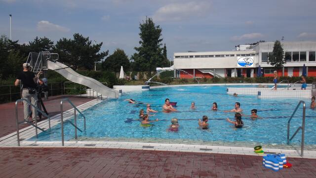 Platz 8 - Koordinationsübung, Brustschwimmen, (50 Stimmen) | Foto: DLRG Ortsgruppe Nidda e.V.