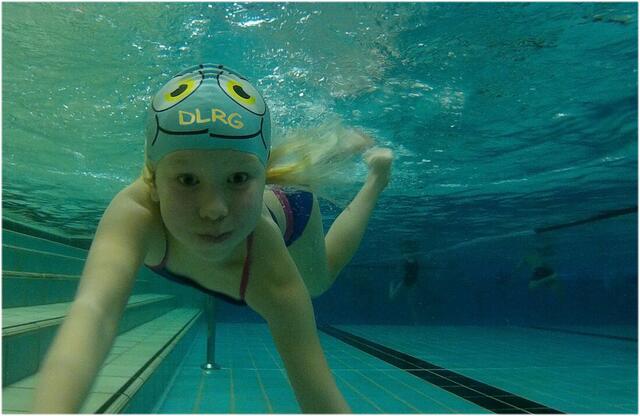 Platz 2 - Das Schwimmtraining, macht richtig viel Spaß,
(Angst vor dem Wasser überwinden) (119 Stimmen) | Foto: DLRG Ortsgruppe Lich e.V.