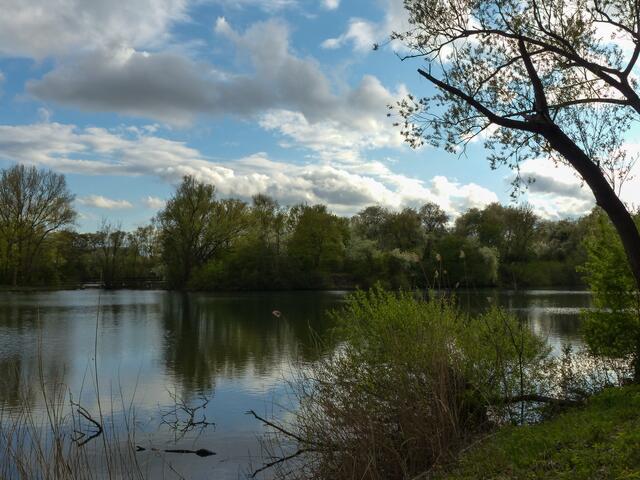 Ein wunderschöner Platz an einem See, im Süden Hannovers, den ich im Jahr 2017 kennenlernte.