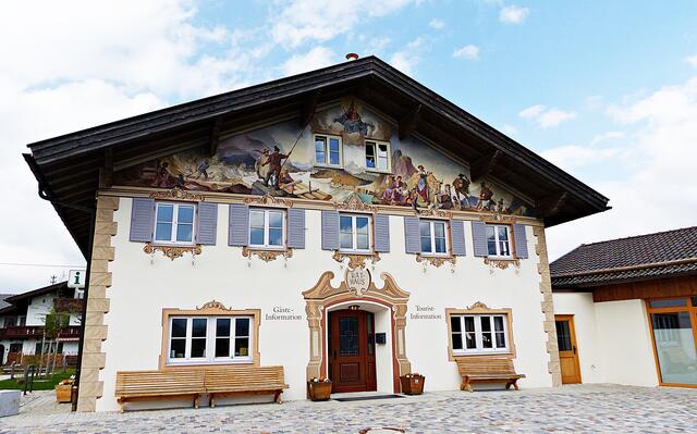 Das Rathaus in Krün