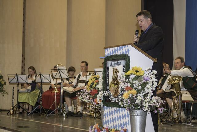 (c) FS eventfoto - 20. Kissinger Starkbierfest 2017 -  Vereinsvorsitzender Ronald Kraus begrüsset die Gäste