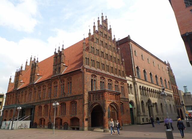 Das Alte Rathaus war Hannovers erstes Rathaus. Erste Gebäudeteile wurden ab 1410 erbaut.