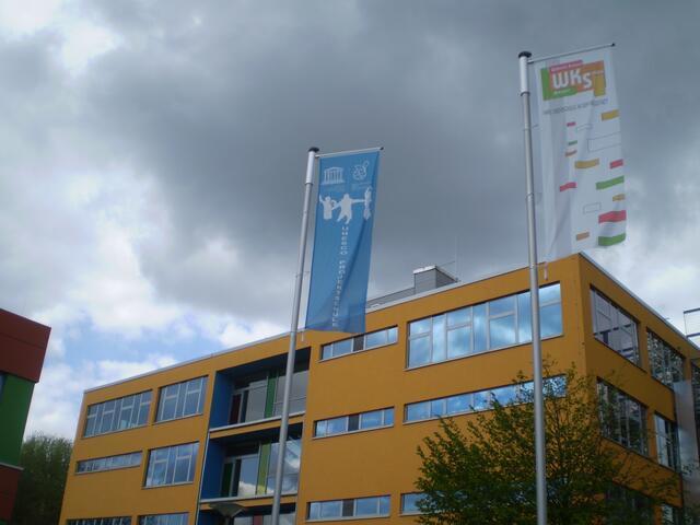 Bremen, 26. April 2017: Blick auf die Wilhelm-Kaisen-Oberschule