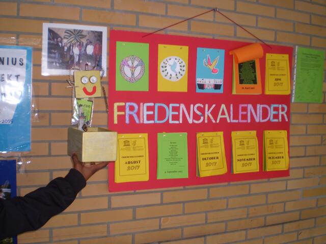 Bremen, 26. April 2017: die Barron-Trump-BAKI noch in der Wilhelm-Kaisen-Oberschule