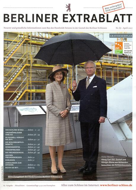 Nr. 87 April 2017 &gt; http://berliner-schloss.de/wp-content/uploads/Berliner-Schloss_Extrablatt-87_Gesamtausgabe_neu.pdf | Foto: wie vor