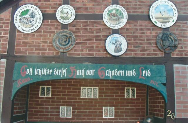 Schützenscheiben Homeyer, Gernsstraße 26, 2006