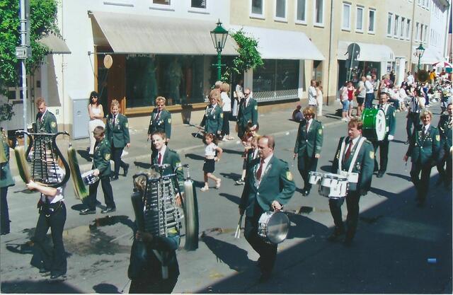 Spielmannszug auf der Knochenhauerstraße.