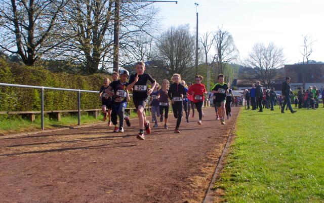 Start des zweiten 1.200 Meter-Laufs