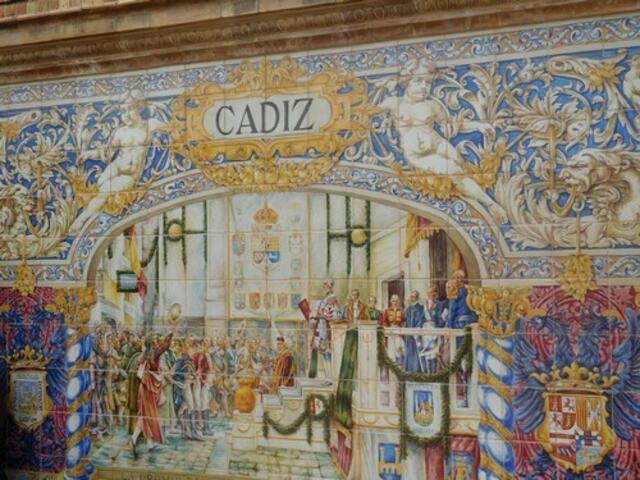 La Plaza de Espana in Sevilla