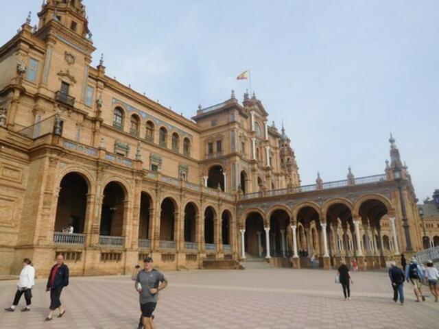 La Plaza de Espana in Sevilla