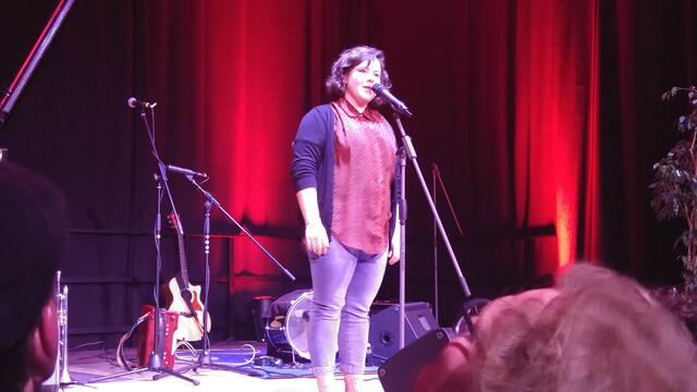 Eva Stepkes aus Koblenz zeichnete ein interessantes Bild über ein Bewerbungsgespräch.