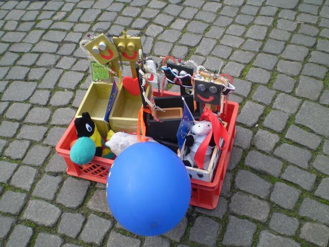 BAKI-Beitrag zum Europatag 2017 in Bremen - hier auf dem Marktplatz