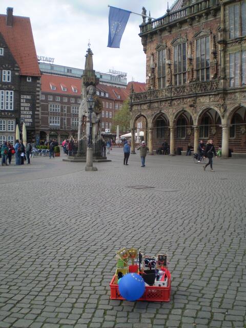 BAKI-Beitrag zum Europatag 2017 auf dem Bremer Marktplatz