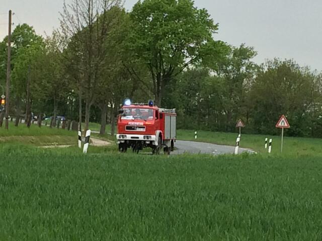 33 Jahre altes Tanklöschfahrzeug aus Schulenburg als erstes an der Einsatzstelle