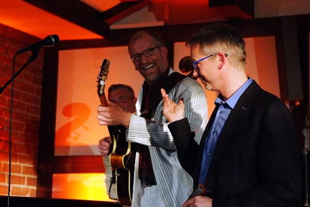 Brackstedter Mühlenkonzert. Veranstalter: Ehme de Riese. Mit Jörg Seidel (voc, git), Larry Fuller (piano), Martin Pizzarelli (baß), David Rose (voc) und Martin Blohm als Organisator und natürlich an der Mundharmonika.