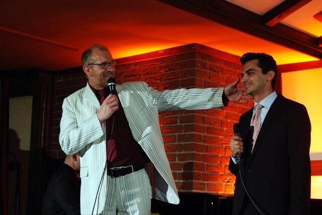 Jörg Seidel und Davis Rose