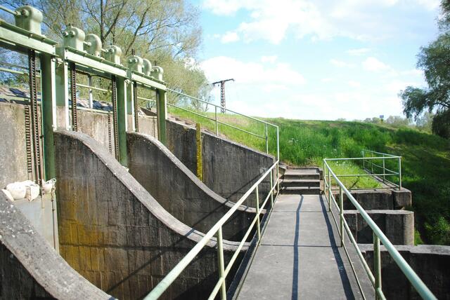Ein Schöpfwerk für den Hochwasserschutz