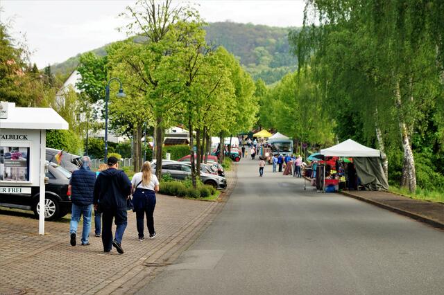 Wir erreichen die Festmeile