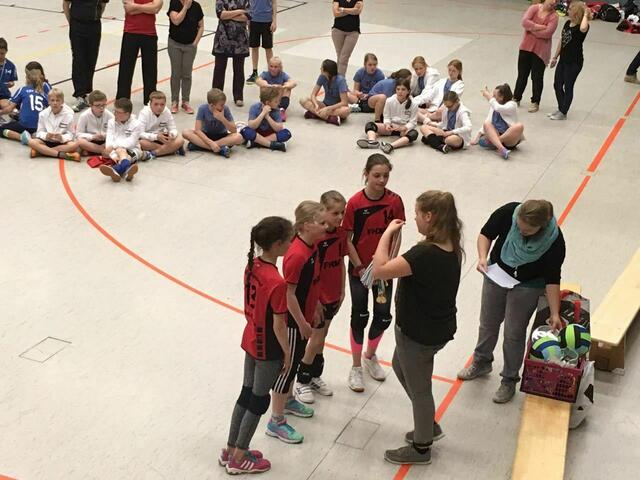 Und weit angereist die Mädels des OTB - Herzlichen Glückwunsch!