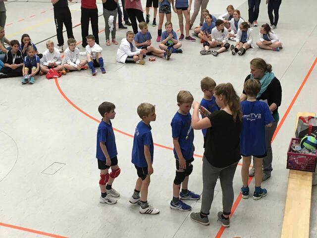 Platz 1 - der U 12 - Herzlichen Glückwunsch!