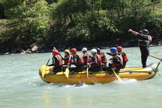 Rafting auf dem Inn durch die Imster Schlucht