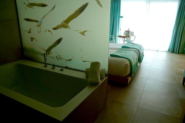 Im Playa de Palma haben alle Zimmer ein offenes Bad