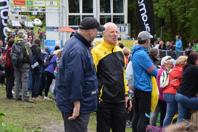 Post SV Lehrte am Rennsteig: Reiner und Wolfgang nach dem HM