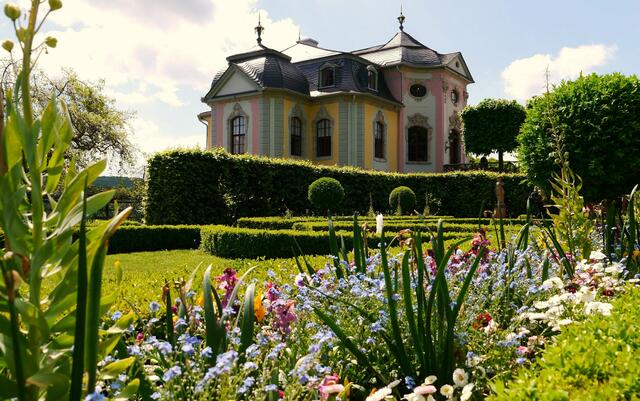 Schloß mit Garten