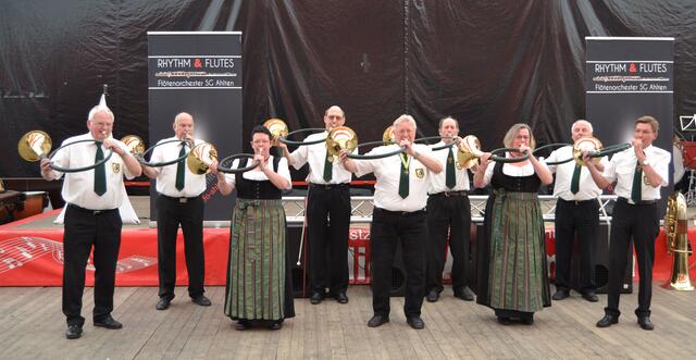 Jagdhornbläser der Bürgerschützengesellschaft Lehrte