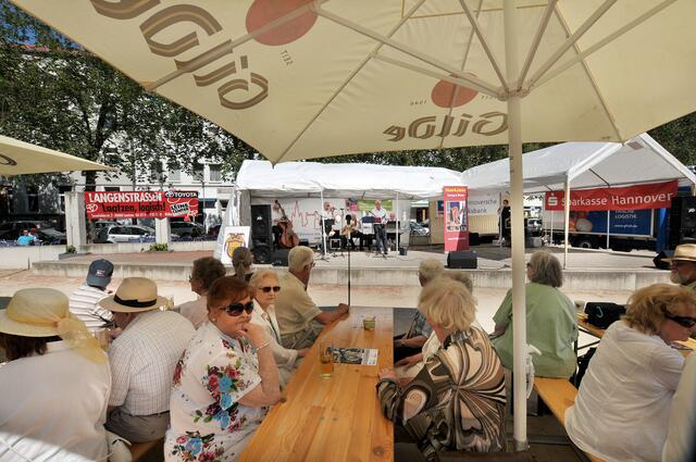 Stimmung und gute Laune beim 16. Döhrener Jazzfestival.