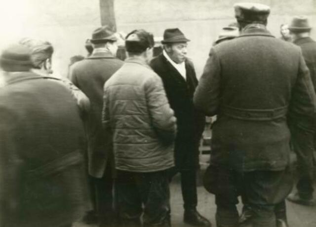 Taubenmarkt in Kölleda 1972