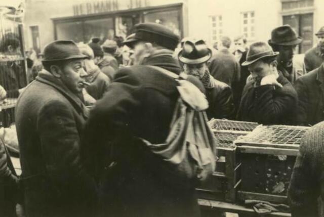 Taubenmarkt in Kölleda 1972