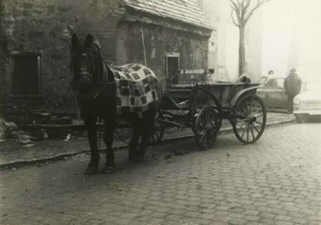 Taubenmarkt in Kölleda 1972