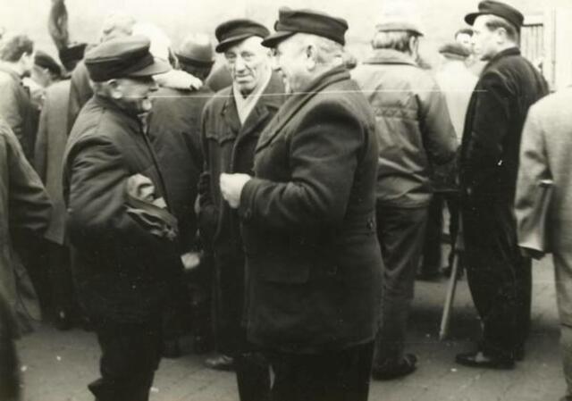 Taubenmarkt in Kölleda 1972