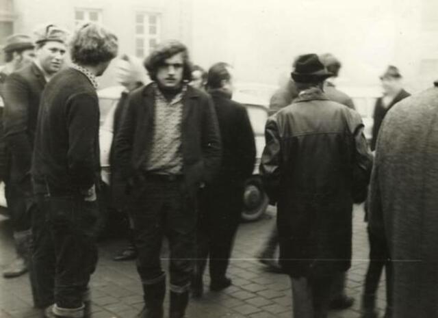Taubenmarkt in Kölleda 1972