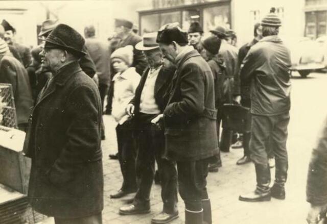 Taubenmarkt in Kölleda 1972