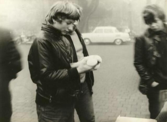 Taubenmarkt in Kölleda 1972