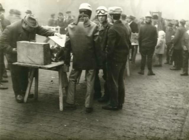 Taubenmarkt in Kölleda 1972